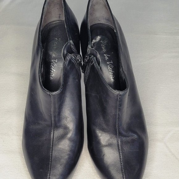 Leather bootie- Pour La Victoire, Vero Cuoio, 4.5 - Picture 8 of 11